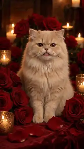Valentine's Day pet video template preview